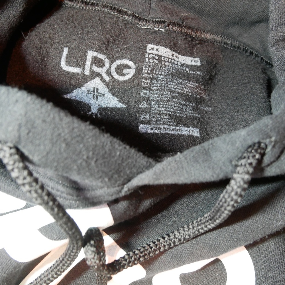 Lrg Mens Semi-VTG Rasta Safari Hoodie LIKE NEW~ - Picture 7 of 7